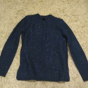 Navy with flecks Ann Taylor Factory Sweater (Size XS)